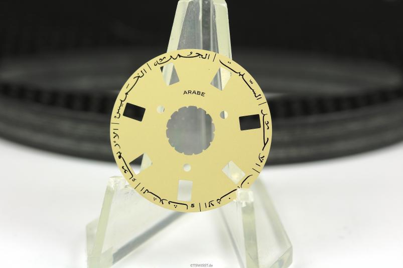 Rolex 3155 arabic day wheel
