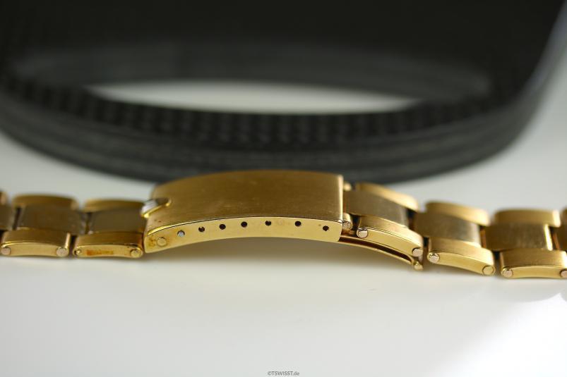 Rolex rivet gold bracelet daytona
