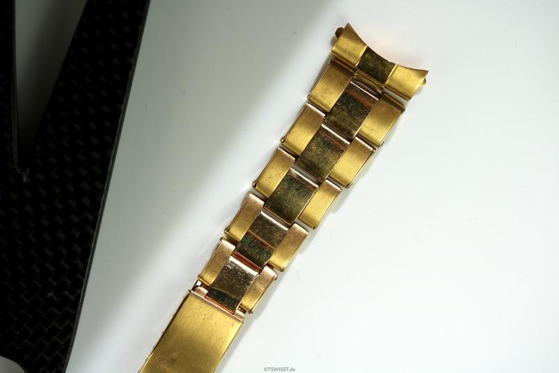 Rolex rivet gold bracelet daytona