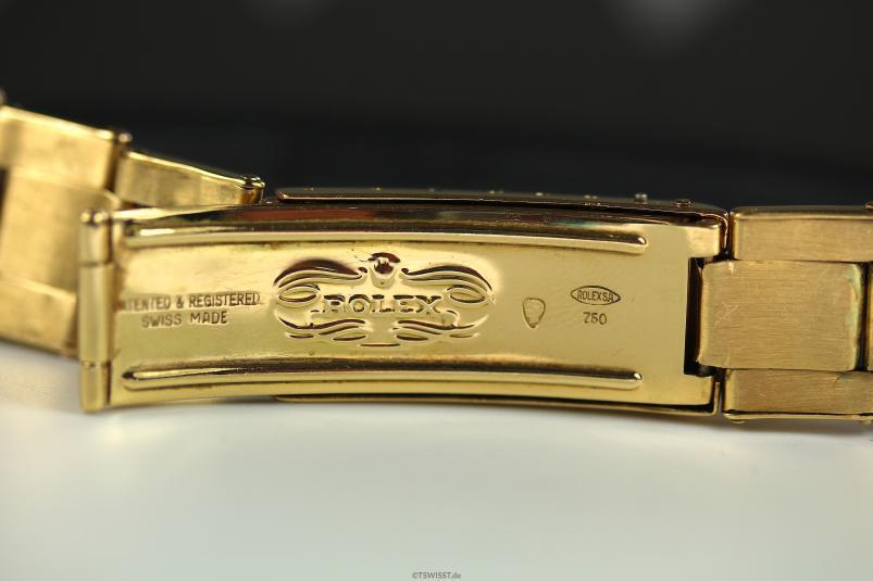Rolex rivet gold bracelet daytona