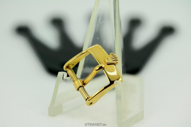 Plaque gold clasp Rolex