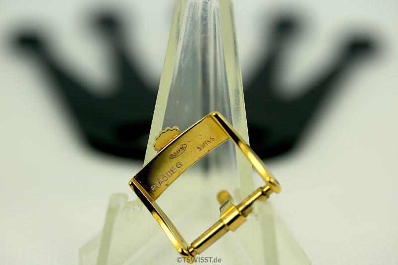 Plaque gold clasp Rolex