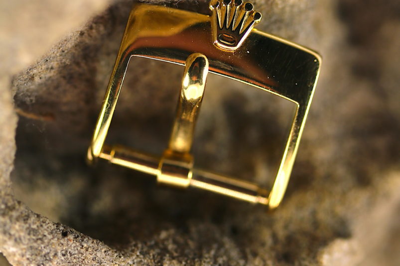 Plaque gold clasp Rolex