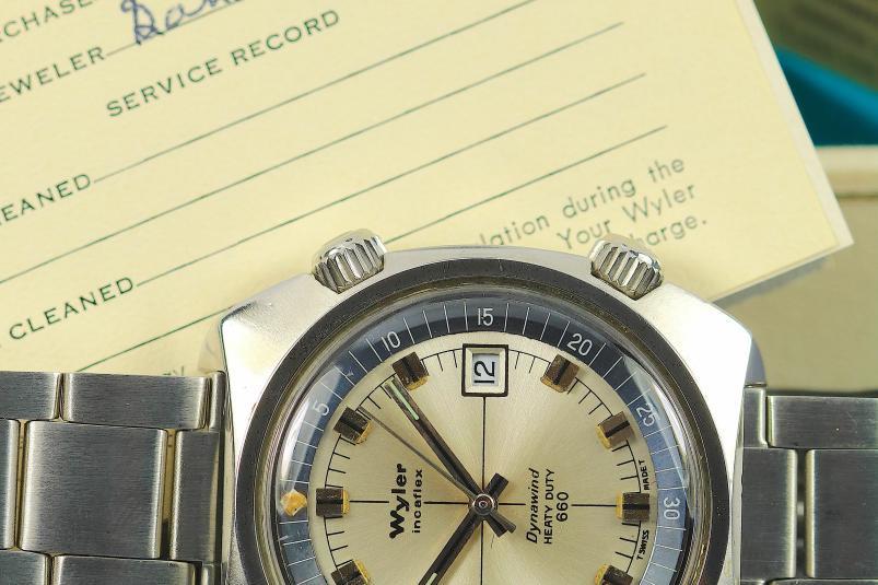 Wyler Dynawind Heavy Duty watch