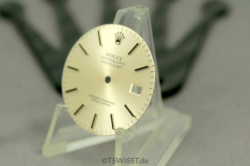 Rolex oysterquartz dial