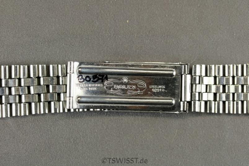 Rolex, folded bracelet, 6251, GMT