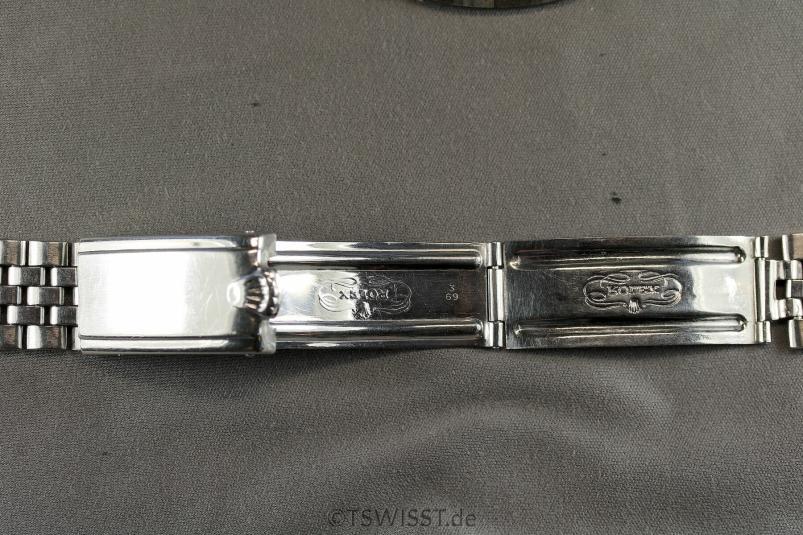 Rolex, folded bracelet, 6251, GMT