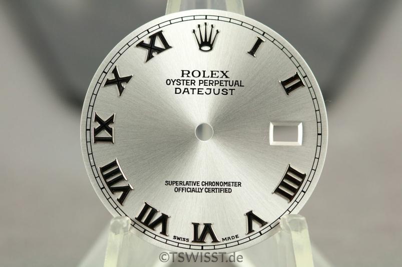 ROlex DJ silver roman dial