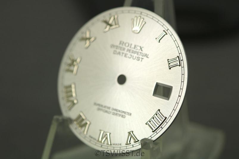 ROlex DJ silver roman dial