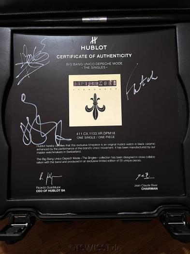 Hublot Depeche Mode