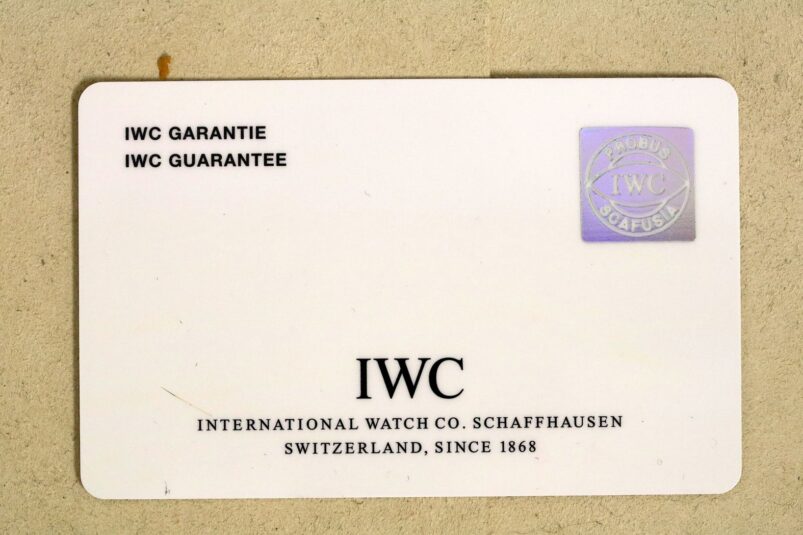 IWC F.A.Jones 080/500